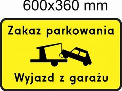 Wimed Tuchów Tabliczka Zakaz Parkowania Typ Folii 2