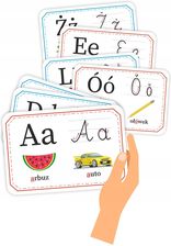 Zdjęcie Learnhow Fiszki Litery Mini Plansze Edukacyjne 32 Karty - Kielce