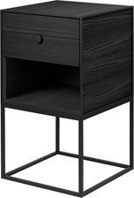 Zdjęcie By Lassen Szafka Frame 35 Czarny Jesion Na Stelażu Z Szufladą - Nekla