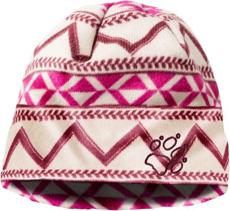 Jack Wolfskin Czapka Hazelton Cap Kids Fuchsia Allover