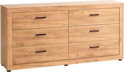 Zdjęcie Jysk Komoda Lintrup 3+3 Szuflada Dąb 3600362 - Łaziska Górne