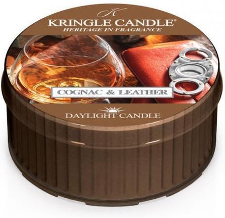 Kringle Candle Świeca Cognac & Leather 42G 85355