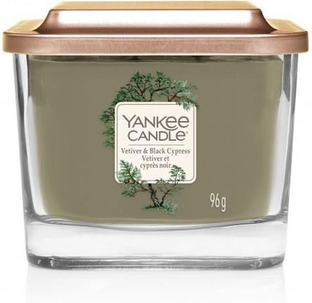 Yankee Candle Elevation Mała Świeca Vetiver & Black Cypress 104440