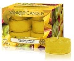 Yankee Candle Tropical Starfruit Tea Lights Świeca Zapachowa 12 Stk 80057444-9.8