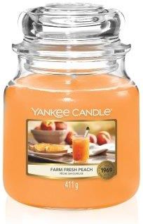 Yankee Candle Farm Fresh Peach Housewarmer Świeca Zapachowa 411 G 80059873-411