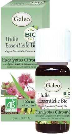 Galeo Olejek Eteryczny Eukaliptus Cytrynowy Organic Essential Oil Eucalyptus Citriodora 10 Ml 600058