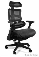 Zdjęcie Unique Meble Fotel Ergothrone Czarny Z Podnóżkiem - Czeladź