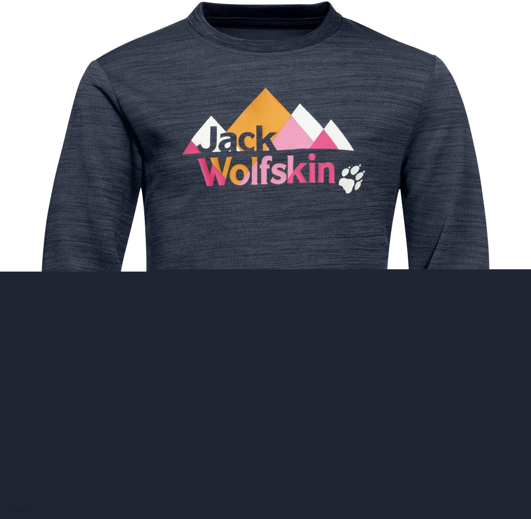 Jack Wolfskin Koszulka Z Długim Rękawem Vargen Longsleeve Kids Night Blue -  Ceny i opinie