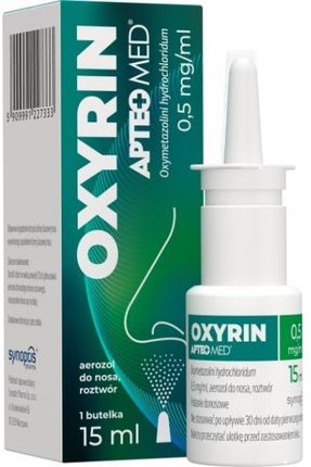 Oxyrin Apteo Med aerozol do nosa 15 ml
