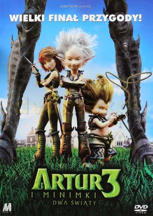 Artur i Minimki 3: Dwa Światy (Arthur et la guerre des deux mondes) (DVD)