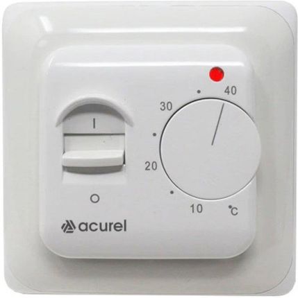 Dotykowy termostat regulator sterownik biały 16A + czujnik podłogowy (AD132)