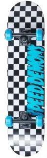 Speed Demons Checkers blue 7,75"