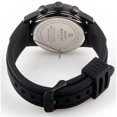 Swiss Military Orologio Uomo Cronografo - Modello 20042BPL-1M / SM34012.04, Cassa 42mm, Acciaio, Vetro Minerale