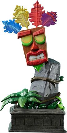 First 4 Figures Crash Bandicoot Statua Mini Aku Aku Mask 40cm