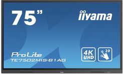 Iiyama Monitor Wielkoformatowy 75 Cala Te7502Mis-B1Ag Infrared,4K,Ips,Wifi,Iiware9.0