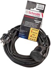 Zdjęcie Schmith Przedłużacz Gumowy, Przewód 3X1,5Mm, 15M, Czarny SPPLJ215 - Wyszogród