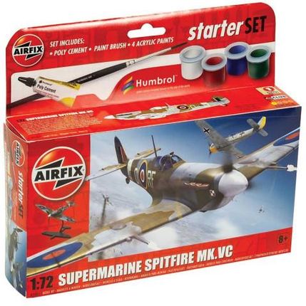 Airfix Model Do Sklejania Small Beginners Set Spitfire Mkvc