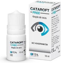 Cataroft Free krople do oczu, 10ml - Suplementy na wzrok i słuch
