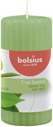 Bolsius True Scents Świeca Pieńkowa Zapachowa 120/58 Zielona Herbata