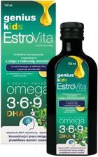 Zdjęcie EstroVita Genius Kids Omega-3-6-9 150ml - Grudziądz