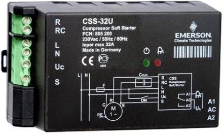 Softstart sprężarki ALCO CSS-25U do systemu domowych pomp ciepła - z zaczepem mocującym