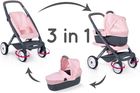 Smoby Maxi-Cosi Quinny - Wózek głęboki Spacerówka i Gondola dla lalek 3w1 253117