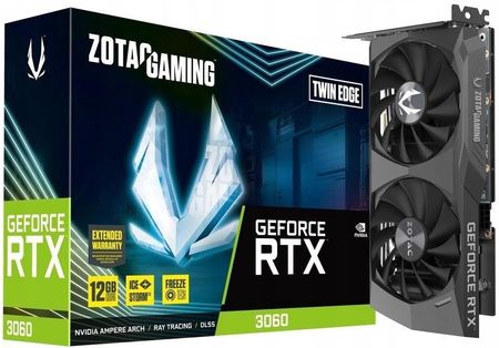 Zotac GeForce RTX 3060 Twin Edge 12GB LHR (ZTA30600E10M)