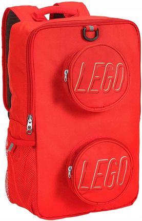 LEGO Plecak Klocek Brick 2 Czerwony 18 L. 510053