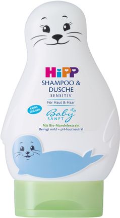 Hipp Babysanft Babysanft szampon dla dzieci włosów i ciała Seal 200Ml