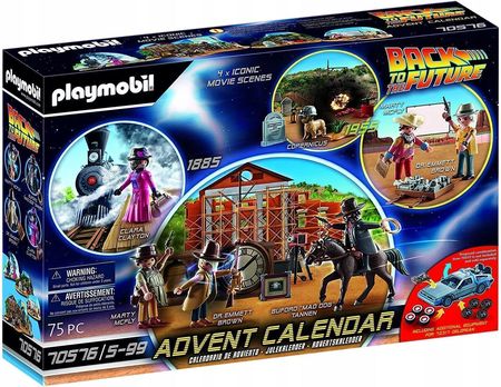 Playmobil 70576 Back To The Future Kalendarz Adwentowy