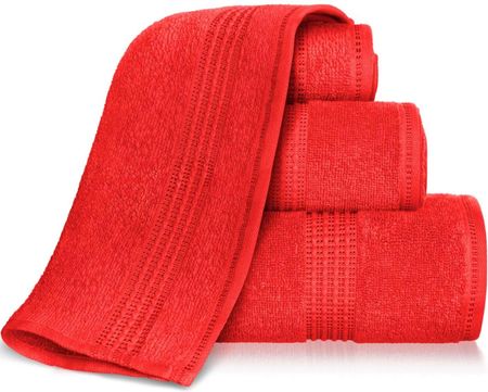 Spod Igły I Nitki Czerwony Ręcznik Bawełniany 70X140 450G/2 Amie