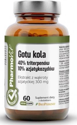 Pharmovit Gotu kola 300 mg 60 kaps.