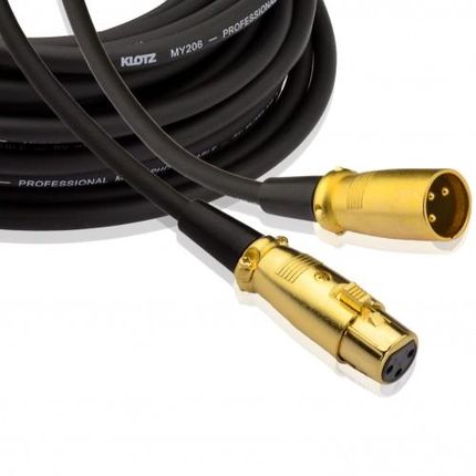 Klotz Kabel mikrofonowy przewód XLR Canon 0,5m