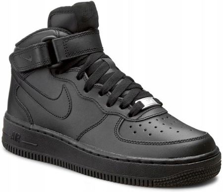 nike air force damskie biało czarne