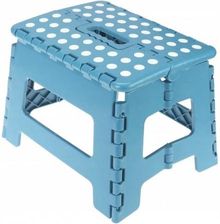 Taboret stołek składany antypoślizgowy ALEX 22cm niebieski
