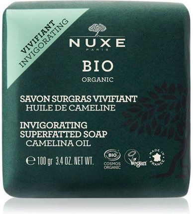 Nuxe BIO Mydło odżywcze - olejek z lnianki, 100 g