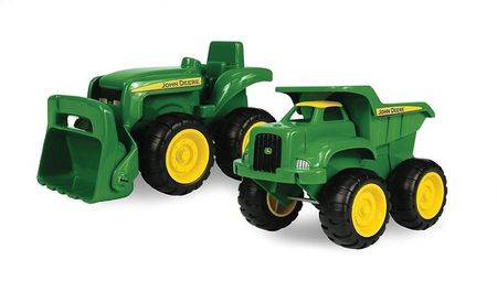 Tomy John Deere wywrotka + traktor