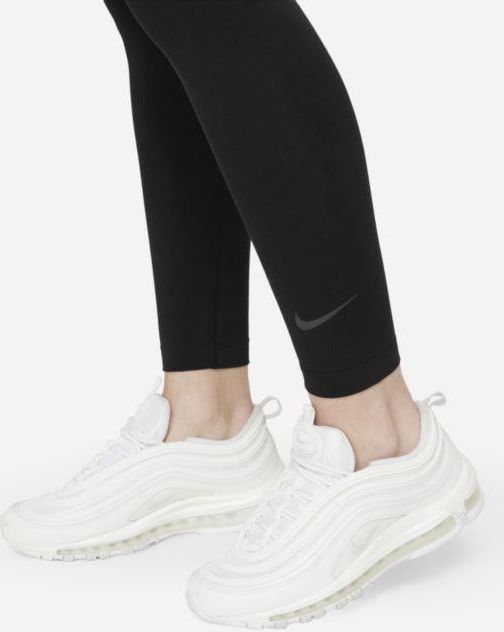 Damskie legginsy z wysokim stanem Nike Sportswear Club - Czerń - Ceny i  opinie - Ceneo.pl