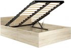 Fabryka Mebli Akord Łóżko Podnoszone Clp Dąb Sonoma 100X200Cm P1267767192