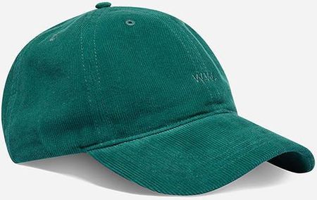 Czapka Wood Wood Low Profile Corduroy Cap 12130810-9016 EMERALD - Main Image