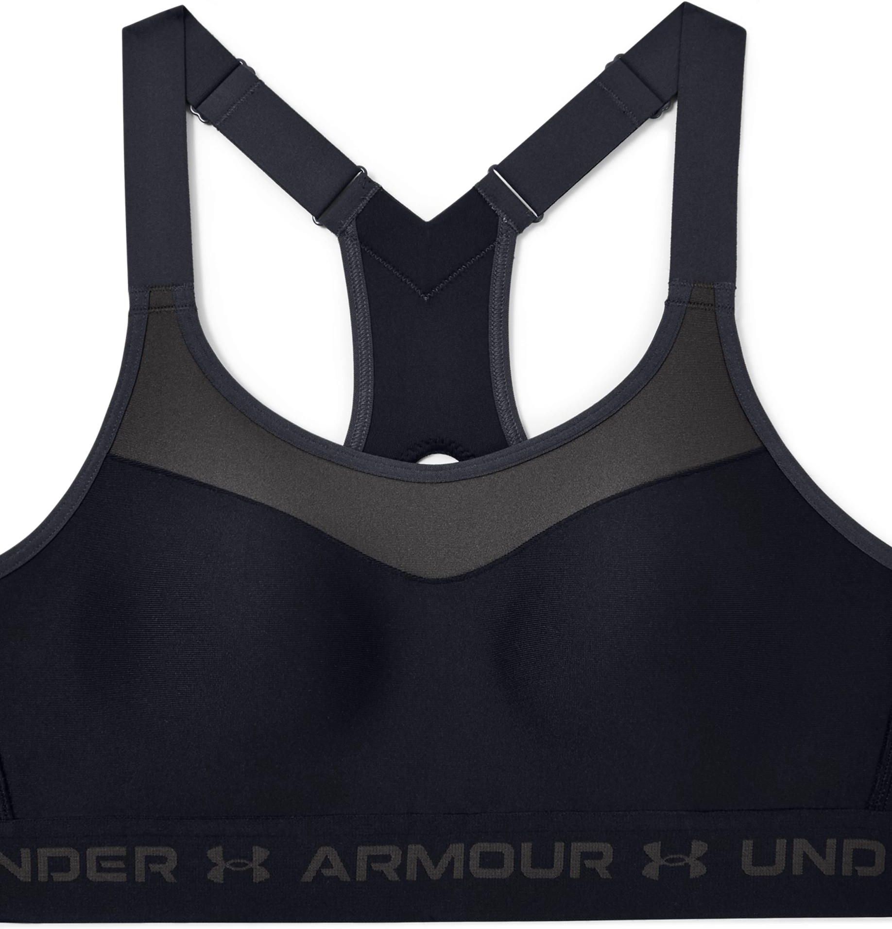 Under Armour Biustonosz Armour High Crossback Bra 1355109001 Czarny Ceny i opinie Ceneo.pl