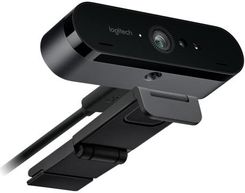 Ranking Logitech Kamera Internetowa Brio 4K Stream Edition (72914120) Dobra kamera internetowa z mikrofonem