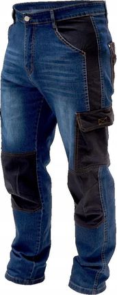 Dedra Spodnie Jeans Rozm.L Denim 280G/M2 Bh45Sp-L