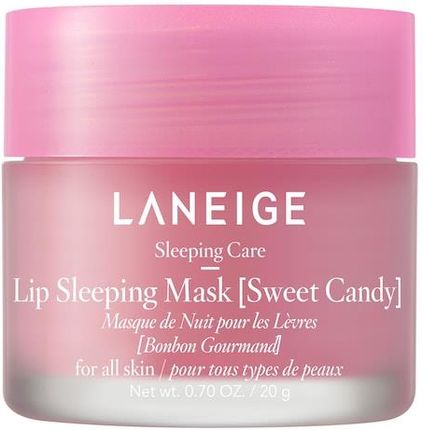Laneige Sleeping Mask Lip Intensywnie regenerująca nocna maseczka do ust SWEET CANDY 20G
