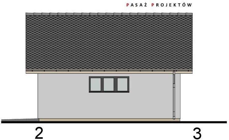 Projekt garażu dwustanowiskowego G231