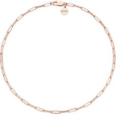 NASZYJNIK MASYWNY Z RÓŻOWEGO ZŁOTA 38 CM