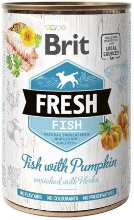 Brit Fresh Fish With Pumpkin 12x400g
