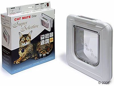 Petmate Drzwiczki Cat Mate Elite Super Selective - Białe
