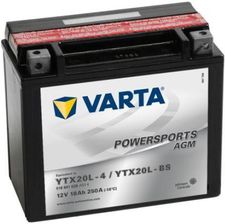 Varta Agm 12V 18Ah 260A (Ytx20L-Bs) (P+)