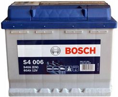 Akumulator Bosch S4 12V 60Ah 540A 0.092.S40.060 L+ - zdjęcie 1